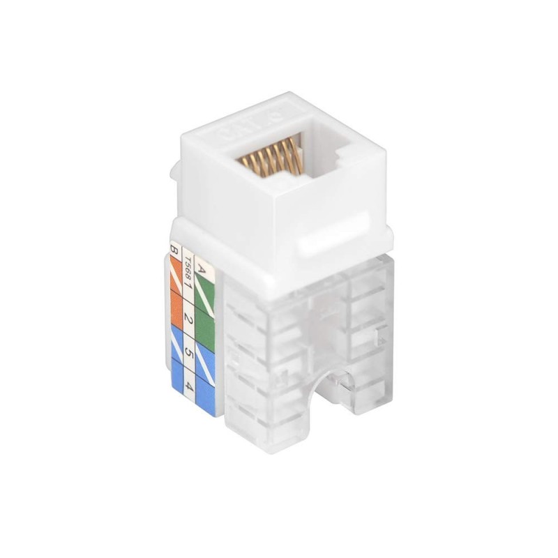 Conector Keystone  RJ-45 Hembra Cat 6