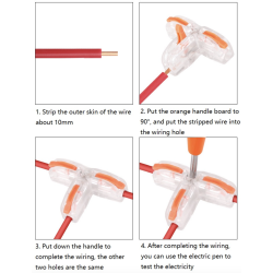 Conector T 0.08mm2 a 4mm2 2