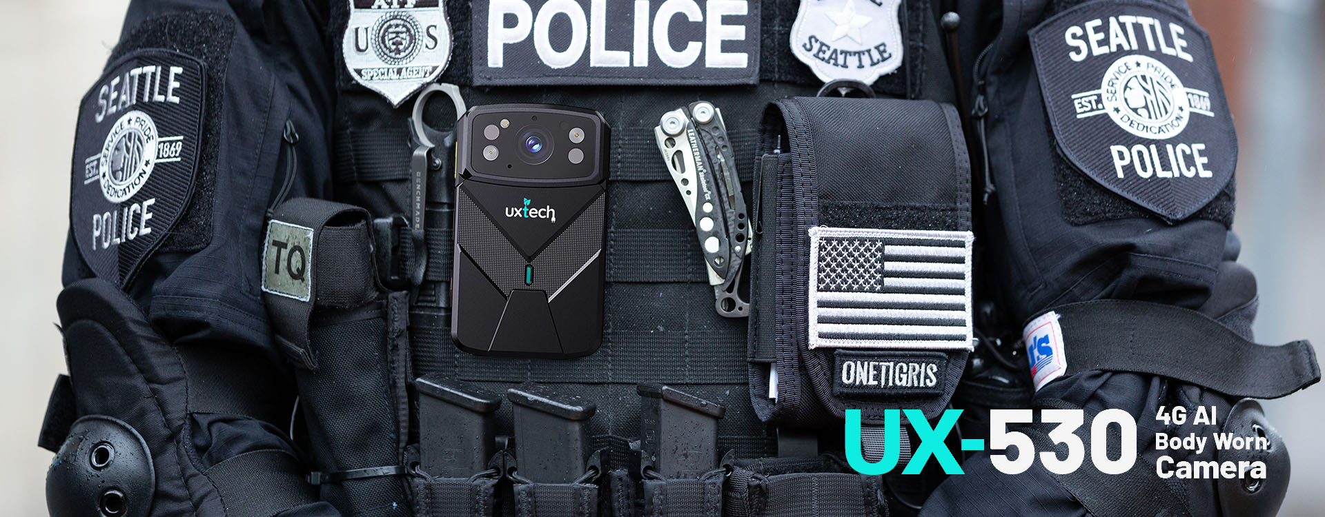 Body Cam UX-530 Banner.